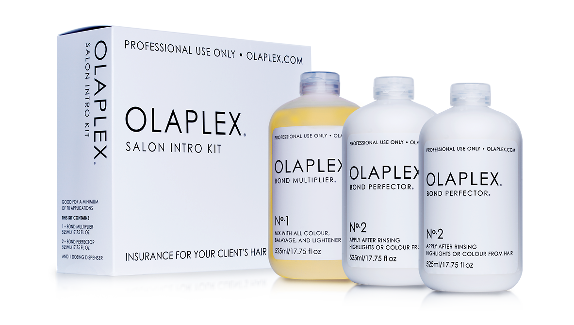 We use Olaplex products